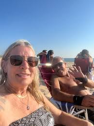 Enjoying evening with friends at the oval