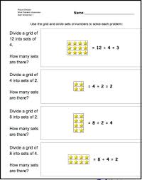 Free Printable Picture Math Division Problems These Worksheets Are An Excellent First Introduction To Di Division Math Problems Math Division Math Worksheets