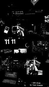 Aesthetic Black And White Screensaver Pin On Wallpaper