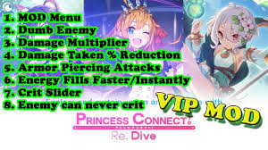 Dive gratis para android versión 2.6.3 precio 0 € de crunchyroll games, llc, an rpg game for android. Princess Connect Re Dive En Ver 2 6 4 è¶…ç•°åŸŸå…¬ä¸»é€£çµ Tw Ver 2 9 0 Mod Menu Apk Damage More Youtube