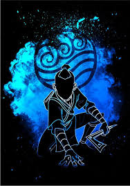 Soul Of The Waterbender Br Poster Print By Donnie Displate In 2020 Avatar Poster Avatar Airbender Avatar Cartoon