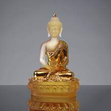 阿彌陀佛 貼金 amitbaha with gilded 12cm buddha buddha statue statue