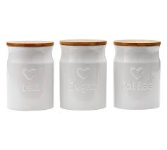 Save money and space with these storage jars for leftovers, canning or dry goods. Buy Argos Home Set Of 3 Hearts Storage Jars White Storage Jars And Sets Argos Jar Storage Argos Home White Storage