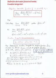 Maybe you would like to learn more about one of these? Recapitulare Bac Exercitii Rezolvate Cu Derivate Formule Ecuatia Tangentei Intr Un Punct Definitia Derivatei Cu Limita Derivarea Produsului Derivarea Raportului Derivarea Functiilor Compuse Jitaruionelblog Pregatire Bac Si Evaluarea