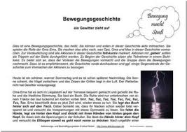 Or, the mistakes of a night (a comedy). Bewegungsgeschichte Gewitter Als Ubungen Seniorengymnastik Im Sitzen