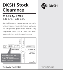 Cleaned and organized india shipments. Dksh Warehouse Sales 25 26 April 09 I M Saimatkong