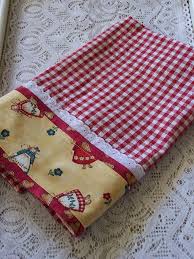 Kissing Cousins Fabric Decorated Towel Fancy Towels Dish Towels Sewing Projects