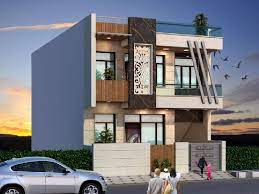 Home elevation india is a new concept in the market, which has been introduced to give the new home owners a nice view of their surroundings. Services Latest Home Elevation Design By Weframe From Jaipur Rajasthan India By Weframe Construction Services Id 5427577