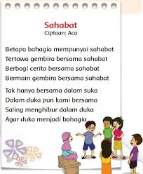 We did not find results for: Puisi Singkat Tentang Sahabat 2 Bait