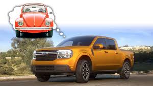 The ford maverick release date, which is set for fall 2021, is swiftly approaching. The 2022 Ford Maverick Truck Has One Thing In Common With An Old Beetle Corinspired