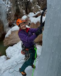 The tools, boots, and clothes have changed tremendously in the last four  decades of ice climbing. On Mt. Washington (first photo), I was using a  Forest Molinar and a Chouinard hammer; using