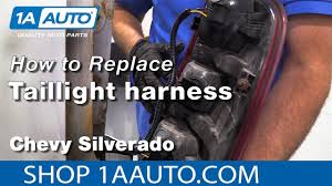 Iveco self adhesive cable clips wiring wire loom harness 8mm holder clamp. How To Replace Tail Light Harness 07 13 Chevy Silverado Youtube