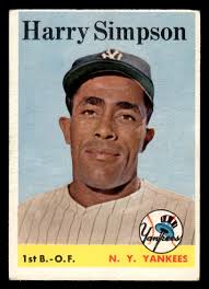 1958 Topps #299 Harry Simpson