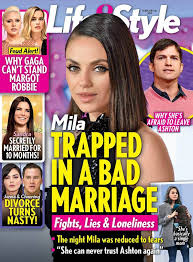 The former that '70s show star then added defiantly, but, at some point, i'm going to space. Mila Kunis Ashton Kutcher Having Marriage Crisis