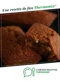 Financiers Aux Speculoos Recette Recettes Au Thermomix Recette Patisseries Sucrees