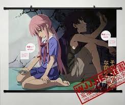 Amazon.com: Cartoon world Anime The Future Diary Gasai Yuno Home Decor  Poster Wall Scroll 8060CM WL066: Posters & Prints