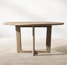 The grain matches in both the. Round Dining Tables Rh
