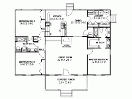 This colonial design floor plan is 1700 sq ft and has 3 bedrooms and has 2.5 bathrooms. Eplans Country House Plan Cozy Comfort Square Feet House Plans 45662