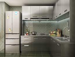 It contains a minimum of 18% chromium and 8% nickel and has a maximum of.08% carbon. High Quality High Quality Stainless Steel Residential Kitchen Simple Modern Style Brushed Finish Stainless Steel Kitchen Cabinet Diyue Manufacturers And Suppliers Diyue