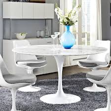 Julien Artificial Marble Dining Table Dining Table Metal Base Dining Table Table