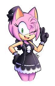 Gothic Amy | Amy the hedgehog, Amy rose, Amy