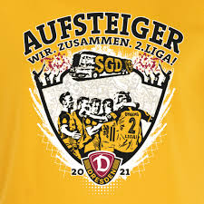 Dynamo dresden verzichtet auf rechtsmittel klaglos abgestiegen. Damen T Shirt Aufstieg Gelb Sg Dynamo Dresden Fanshop