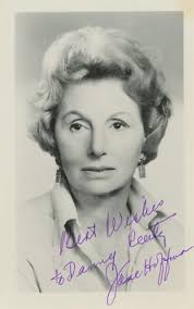 Jane Hoffman- Signed Vintage Photograph