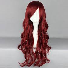 Source high quality products in hundreds of categories wholesale direct from china. Synthetic Wig Curly Deep Wave Asymmetrical Haircut With Bangs Synthetic Hair Natural Hairline Side Part Red Wig Women S Long Capless Red 02985230 Buy Online In Antigua And Barbuda At