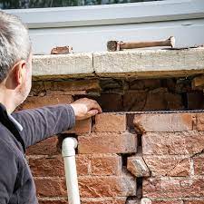 Should i get in a builder to rectify or is there something i can during to fix the issue? How To Repair Brick Wall That Has Shifted Zero Defects
