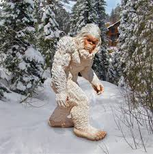 The yeti or abominable snowman is a folkloric ape like creature taller than an average human, that is said to inhabit the. Abominable Snowman Yeti Medium Design Toscano