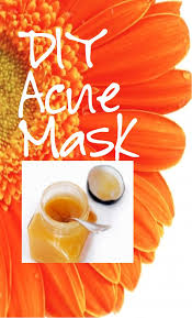 diy acne mask with probiotics