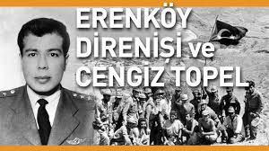 1964'te türk hava kuvvetlerinin kıbrıs'ta gerçekleştirdiği uyarı uçuşunda, uçağı rum uçaksavarlar tarafından vurulunca paraşütle atladı ve esir düştü. Cengiz Topel Ve Destansi Erenkoy Direnisi Pilot Tarih Barista