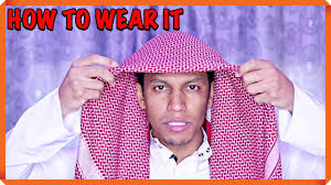Relax in the majlis or sit by the atmospheric bonfire. Easy Way To Wear The Ghatra Shammag Youtube