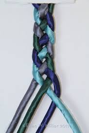 Your braid will loosen on its own throughout the day. Braids Four Strand Flat Braid Ellen W Miller Teacher Author Sewist