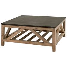 Coffee table industrial coffee table.reclaimed wood coffee table. Blue Stone 42 Square Reclaimed Wood Coffee Table