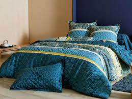 La couleur bleu canard possède la particularité d'être à la fois apaisante et pleine de caractère. Housse De Couette Bleu Canard 20 Housses Au Top Pour La Deco Couette Bleue Housse De Couette Draps Bleu