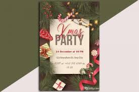 To make, start with two pieces of cardstock: Decorate Realistic Christmas Party Invitation Cards For Free
