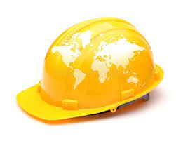 Globe Map On Safety Helmet Isolated On White Background Sponsored Ad Ad Map White Background Safety Globe Map Safety Helmet White Background