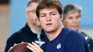 Next up: NFL! UNC quarterback Drake Maye officially declares for the  Draft... and he will enter as a potential No. 1 overall pick in the Class  of 2024