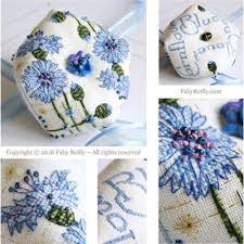 Maybe you would like to learn more about one of these? Cornflower Biscornu Cross Stitch Pattern
