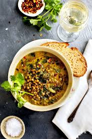Coconut Basil French Green Lentil Soup Recipe French Green Lentils Green Lentil Soup Green Lentils