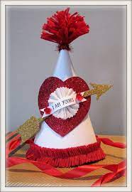 Vintage Inspired Valentines Day I Am Yours Party Hat Valentines Day Decorations Romantic Valentines Day Decorations Valentines Party