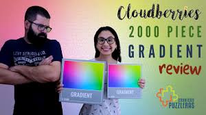 Meet the gradient jigsaw from cloudberries! My Favorite Gradient Puzzles By Cloudberries Youtube
