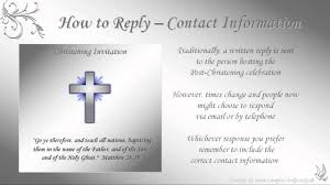 Invite guests to celebrate a baptism or christening with this pretty card. Christening Invitation Wording Youtube