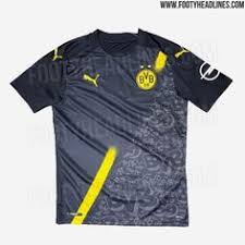 Dortmund 20 21 Away Dortmund Mens Tops Football Shirts