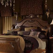 Cortina Solid Wood Sleigh Bed Sleigh Bedroom Set Bedroom Set Furniture