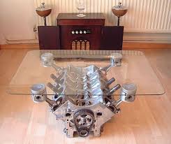 Funny Car Furniture Car Humor Man Cave Coffee Table Man Cave Decor Engine Coffee Table