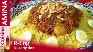 كسكس مغربي تقليدي بالتفاية بشرح جد مبسط خطوة خطوة Youtube Food Cuisine Arabic Food
