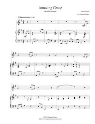 This is the tune only for solo violin with words. Amazing Grace For Violin And Piano By John Newton Digital Sheet Music For Download Print S0 132399 Sheet Music Plus