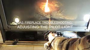 Turn off your gas valve and wait for the burners to cool down sufficiently. Obadiah S Gas Fireplace Troubleshooting Adjusting The Pilot Light Youtube